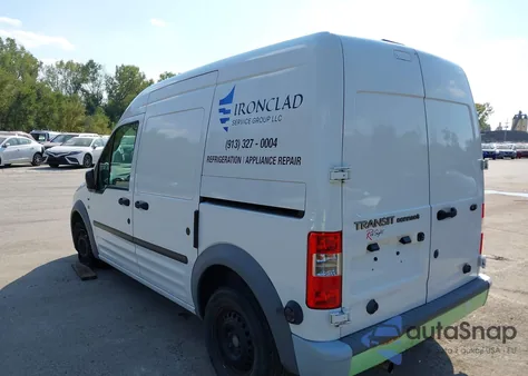 2013 Ford Transit Connect Xlt z USA, uszkodzony, nr VIN NM0LS7BN2DT172640